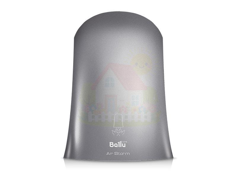 Инженерная сантехника Сушилка для рук Ballu BAHD-1000AS Silver — детальное фото