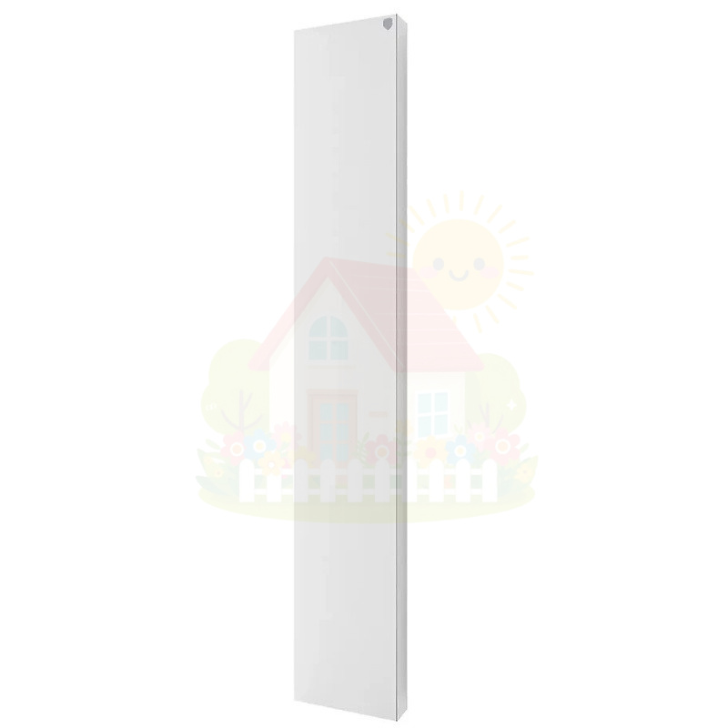 Инженерная сантехника Вертикальный дизайн радиатор Royal Thermo Flat 300-1800 Bianco Traffico — детальное фото
