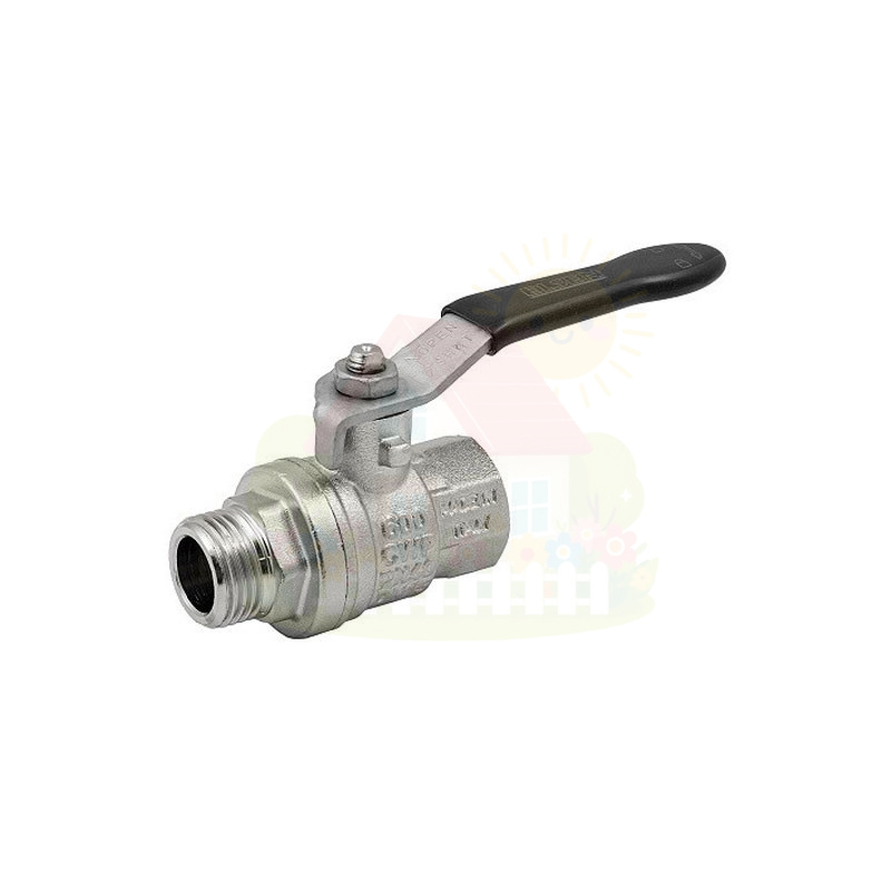 Инженерная сантехника Кран шаровой ELSEN Strong T 1 1/2" НВ ручка-рычаг — детальное фото