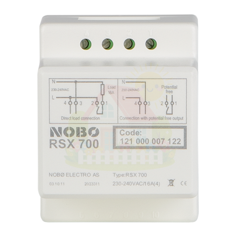 Инженерная сантехника Аппаратный релейный приемник NOBO RSX 700 — детальное фото