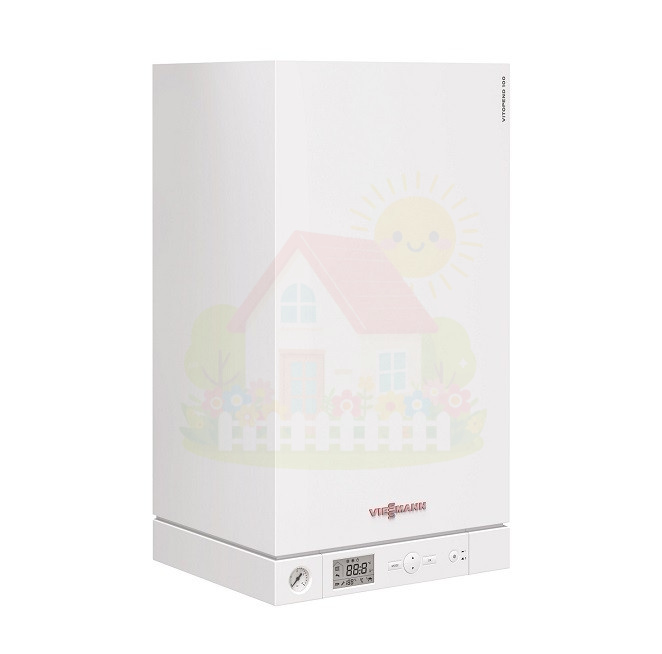 Инженерная сантехника Настенный двухконтурный котел Viessmann Vitopend 100-W A1JB K-rlu 12 кВт турбо — детальное фото