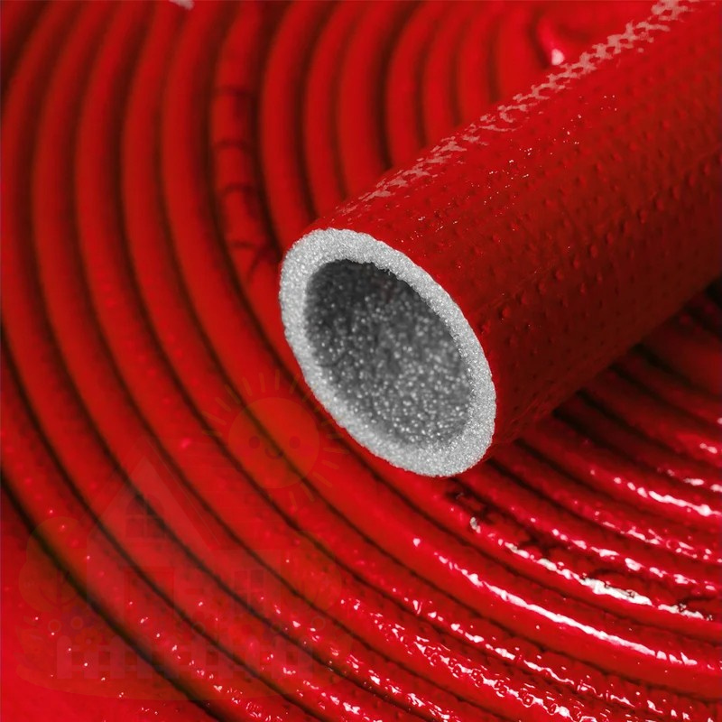 Купить Трубка теплоизоляция K-flex PE 04х018-10 м.(толщина 4 мм), Compact Red, красная — фото товара в каталоге