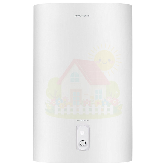Инженерная сантехника Электрический водонагреватель Royal Thermo RWH 80 Smalto Inverter — детальное фото