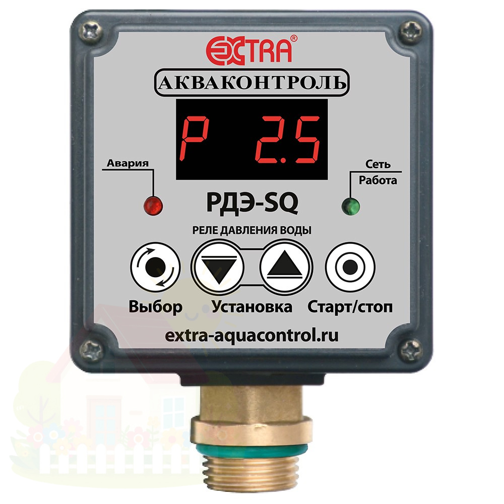 Купить РДЭ-СК(SQ)-10-2.85 Реле давления воды электронное для насосов типа СК(SQ) (2604150000) — фото товара в каталоге