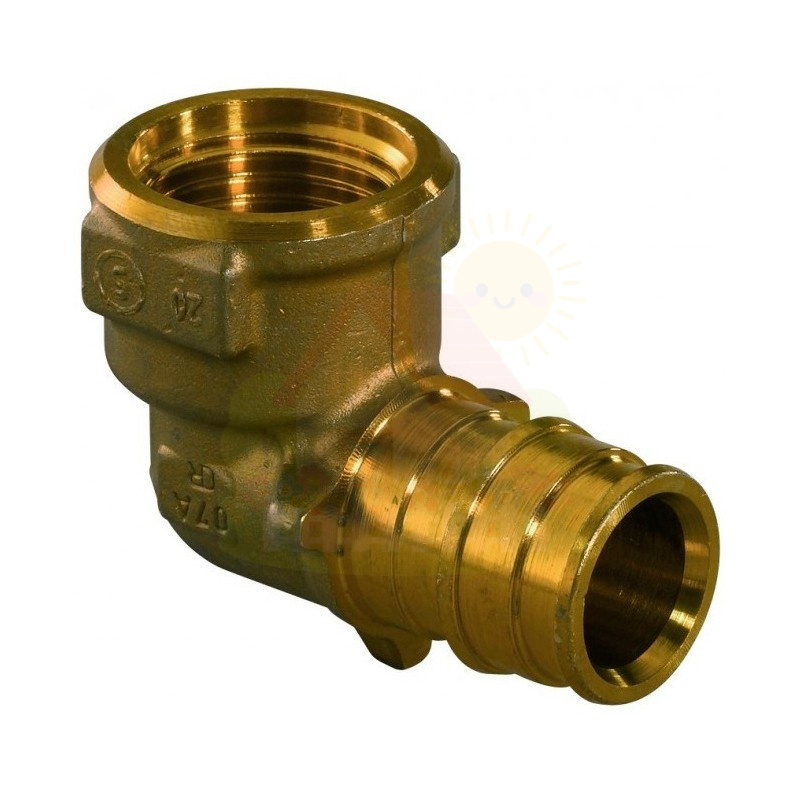 Инженерная сантехника Угольник Uponor QE 20 X 1/2" с внутренней резьбой (АРТ. 1023024) — детальное фото