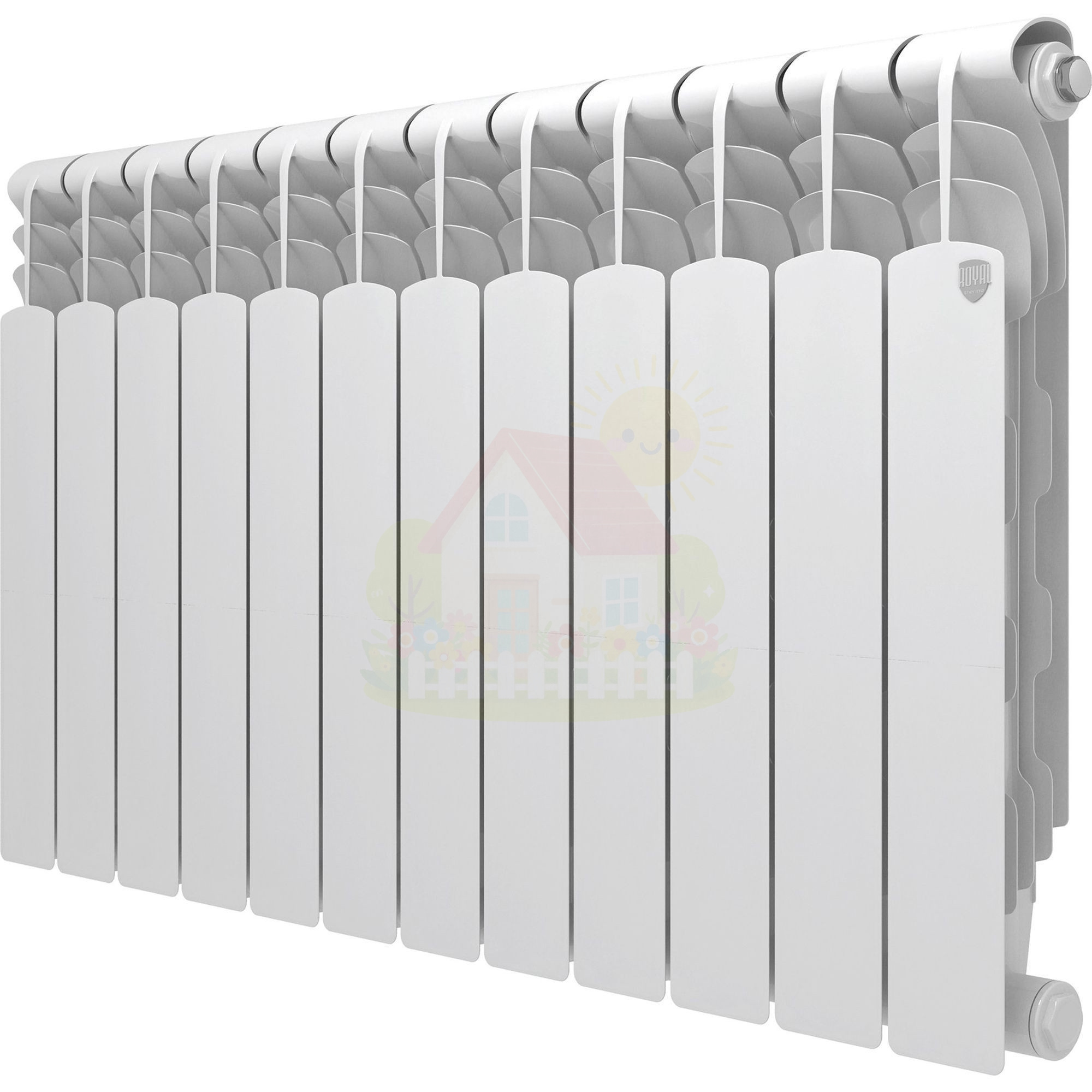 Инженерная сантехника Биметаллический радиатор Royal Thermo Revolution Bimetall 500 2.0 (12 секций) — детальное фото