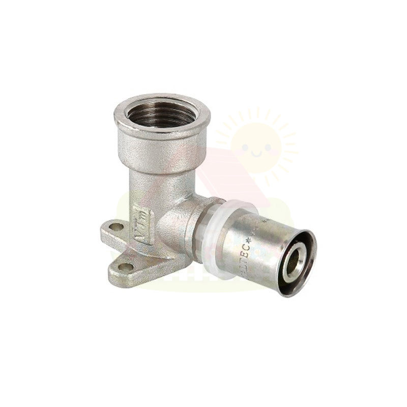 Инженерная сантехника Пресс водорозетка 16 x 1/2" удлинённая Valtec (арт.VTM.254H.N.001604) — детальное фото