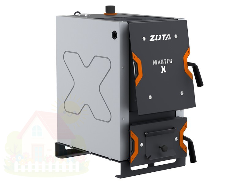 Купить Котел твердотопливный ZOTA Master X-12П — фото товара в каталоге