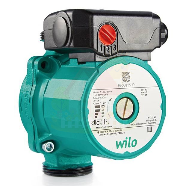 Инженерная сантехника Циркуляционный насос Wilo STAR-RS 25/6-130 — детальное фото