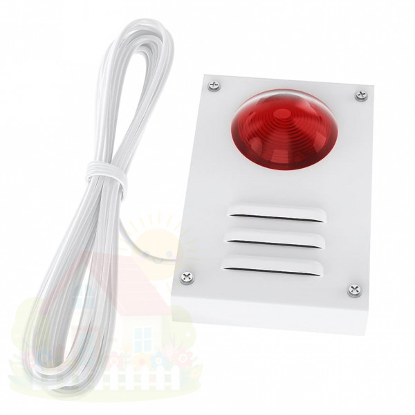 Купить Свето-звуковая сирена Ectocontrol раздельная 105 ДБ ES-SEWS-02 — фото товара в каталоге