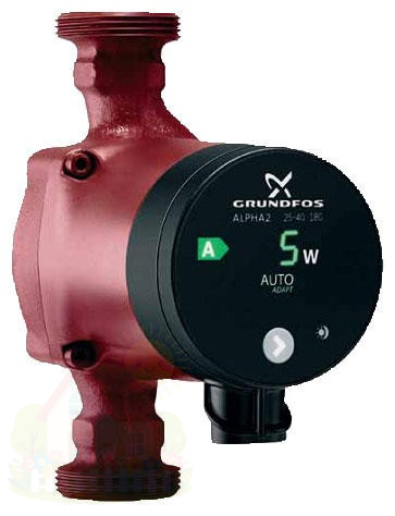 Купить Насос циркуляционный GRUNDFOS ALPHA2 L 25-40 130 — фото товара в каталоге