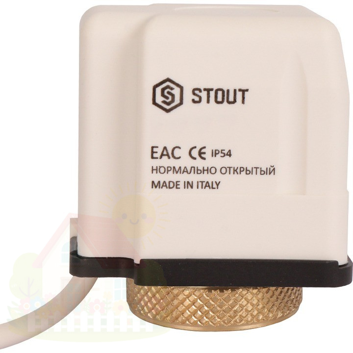 Купить Компактный сервопривод Stout для коллекторов, нормально закрытый, 230 B — фото товара в каталоге