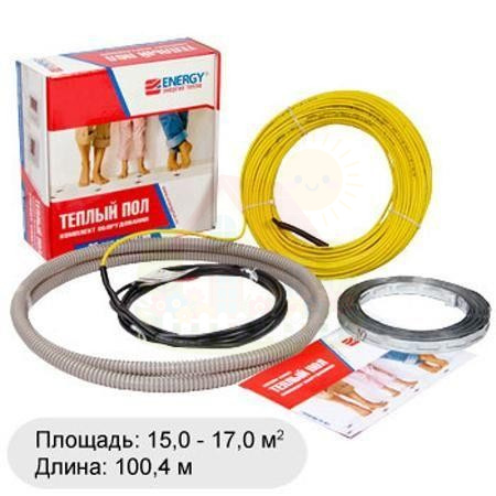 Инженерная сантехника Нагревательный кабель Energy Cable 1700 Вт — детальное фото
