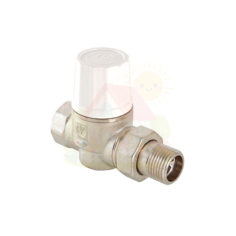 Инженерная сантехника Клапан радиаторный прямой Valtec 3/4" арт.VT.034.N.05 повышенной пропускной способности — детальное фото