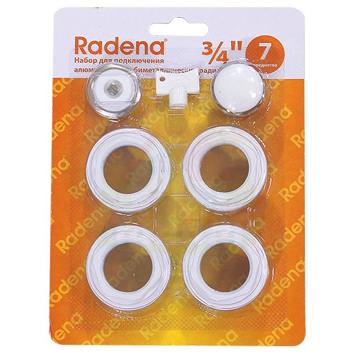 Инженерная сантехника Комплект пробок для радиатора RADENA 3/4" — детальное фото