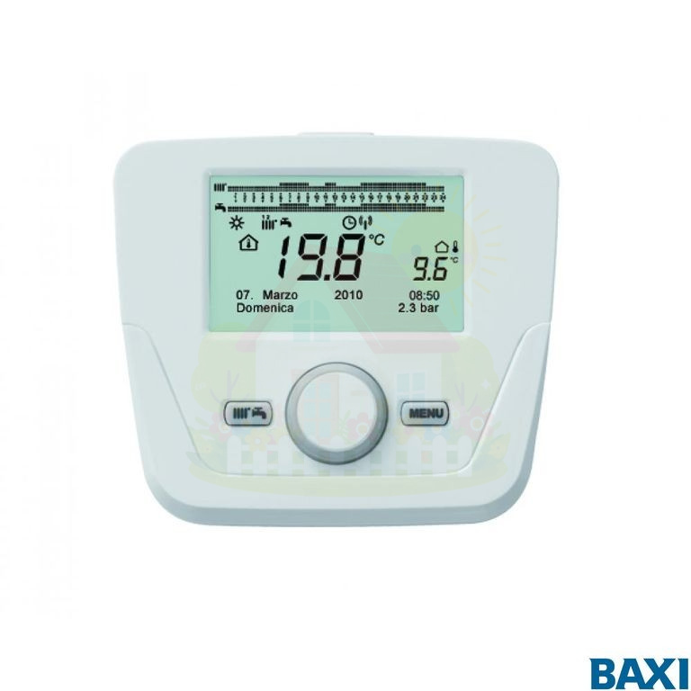 Инженерная сантехника Климатический регулятор Baxi QAA 75 для котлов LUNA Platinum+ и LUNA Duo-tec MP арт. 7102442-- — детальное фото