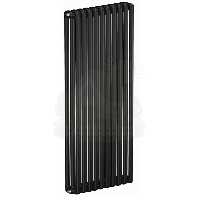 Инженерная сантехника Трубчатый радиатор Rifar Tubog 3180 10 секций цвет антрацит боковое подключение — детальное фото