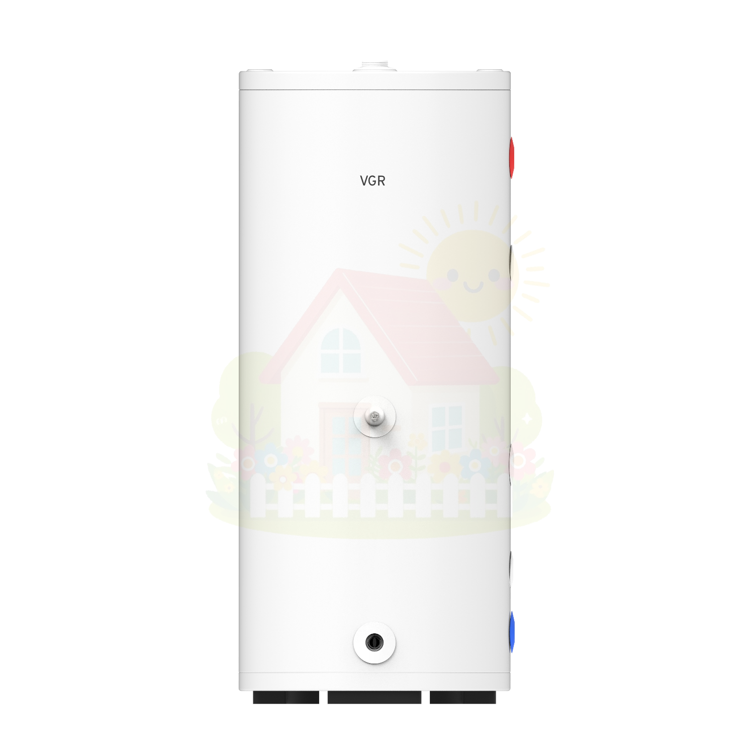 Инженерная сантехника Бойлер косвенного нагрева Vaillant VGR VIH R CN 400 боковое подключение — детальное фото