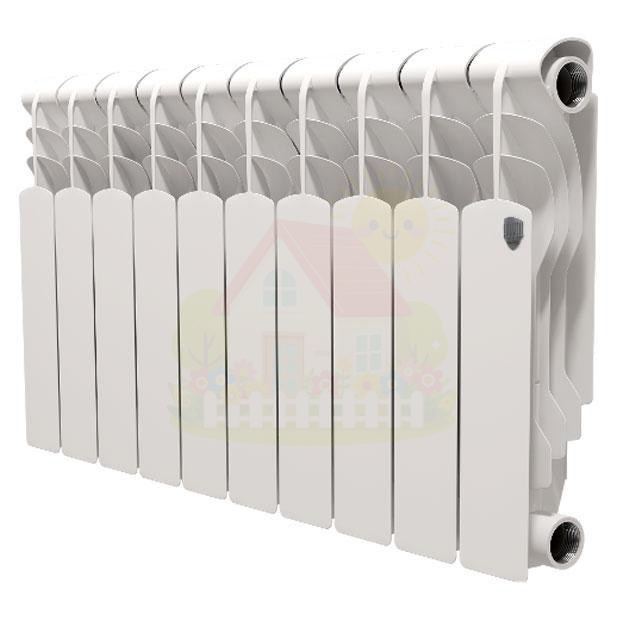 Инженерная сантехника Биметаллический радиатор Royal Thermo Revolution Bimetall 350 (10 секций) — детальное фото