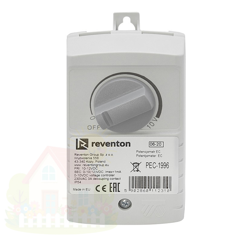 Купить Потенциометр Reventon EC для регулировки оборотов вентилятора — фото товара в каталоге