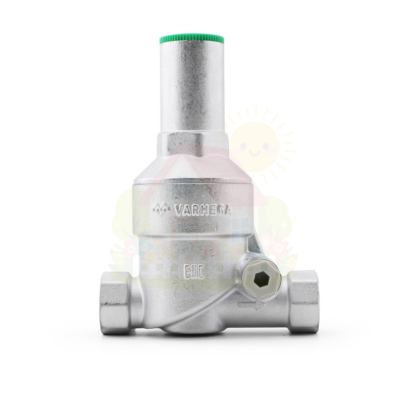 Инженерная сантехника Редуктор давления мембранный Varmega 3/4" PN25 с ВР-ВР резьбой — детальное фото