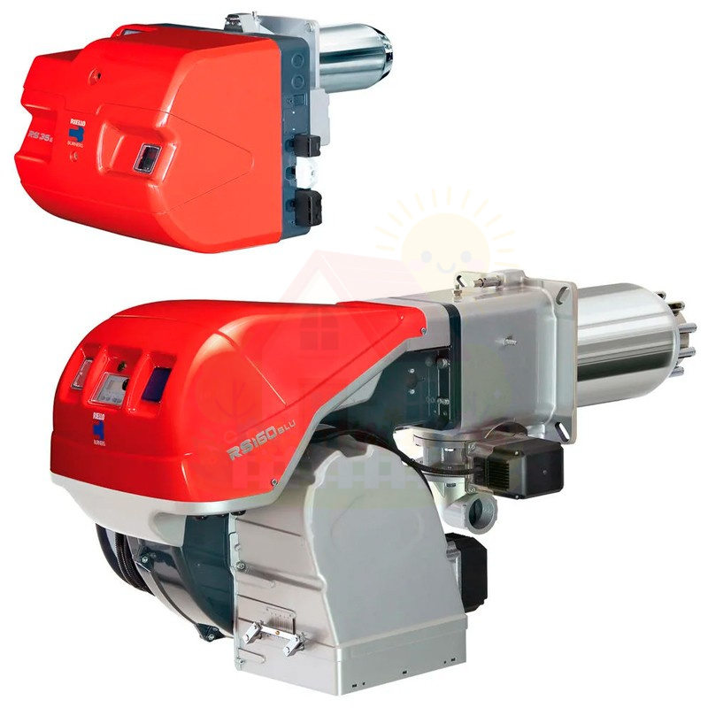 Инженерная сантехника Горелка газовая модуляционная Riello RS34-250/E-EVMZ RS190/ETC 470/1279-2290 кВТ (арт.3787632) — детальное фото