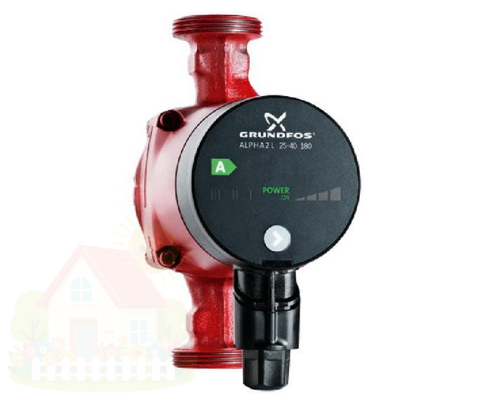 Купить Насос циркуляционный GRUNDFOS ALPHA2 L 32-40 180 — фото товара в каталоге