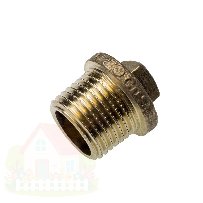 Купить Заглушка бронзовая Sanha Purafit 1/2" с НР резьбой, с квадратом, 3290 арт.1329012 — фото товара в каталоге