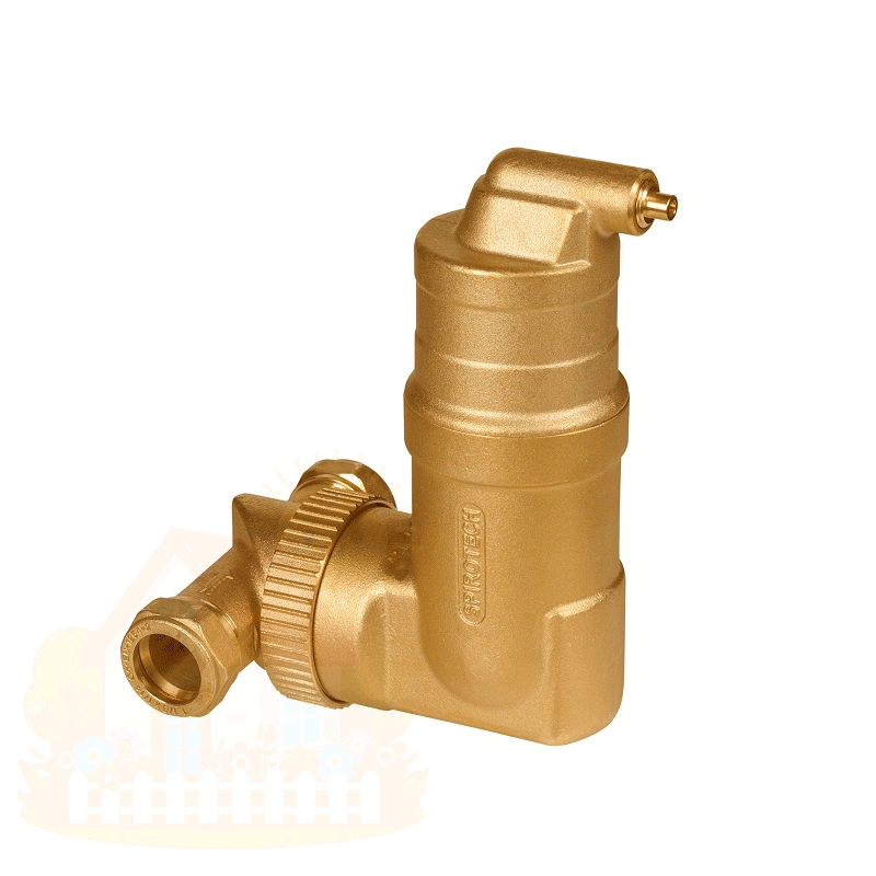 Купить Сепаратор воздуха Spirotech SpiroVent 1" PN10 110° 2.0 м3/час — фото товара в каталоге