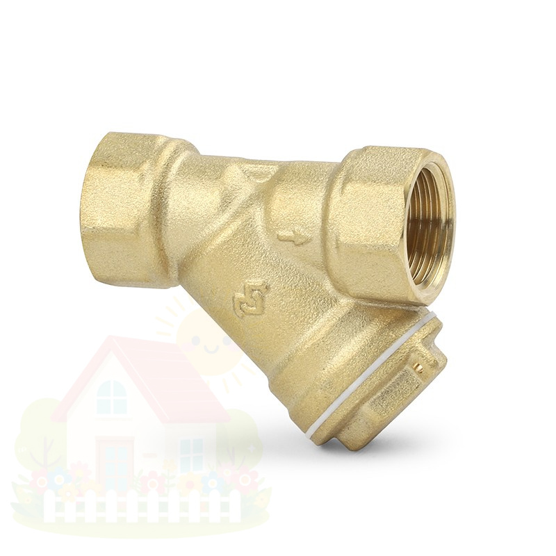 Купить Фильтр сетчатый косой Varmega 3/4" с ВР/ВР резьбой — фото товара в каталоге