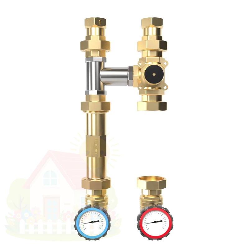 Купить Насосная группа GIDRUSS NG 32030 25 1 1/4" поворотный смеситель Stout — фото товара в каталоге