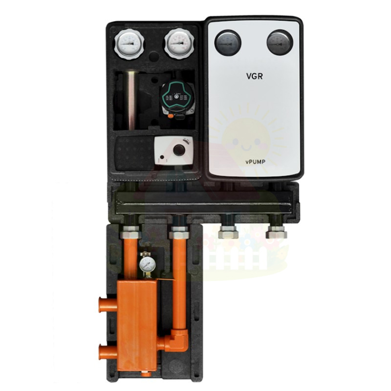 Инженерная сантехника Коллектор Vaillant VGR vPUMP MF 7 (для 7 насосных групп) — детальное фото