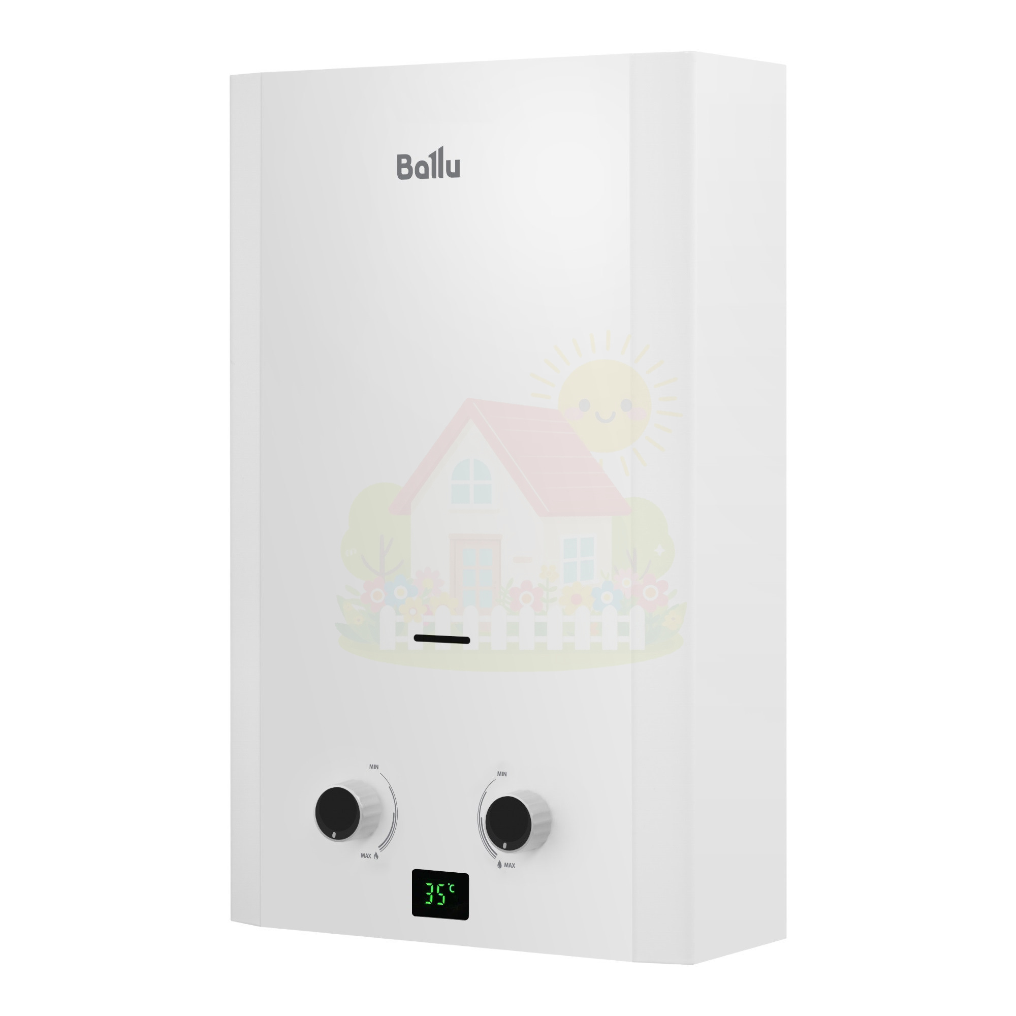 Инженерная сантехника Газовая колонка Ballu GWH 12 Fiery — детальное фото