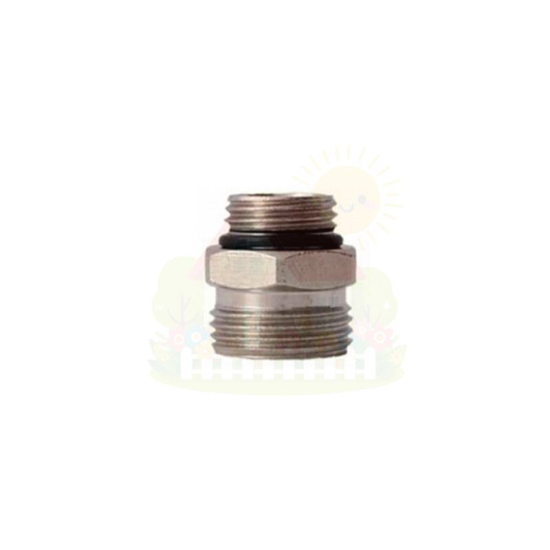 Инженерная сантехника Двойной ниппель Hansa для коллектора тип FBH53 1/2"x3/4"НР — детальное фото
