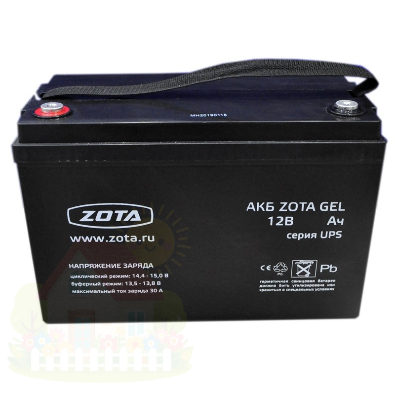Купить Аккумуляторная батарея ZOTA GEL 150-12 — фото товара в каталоге
