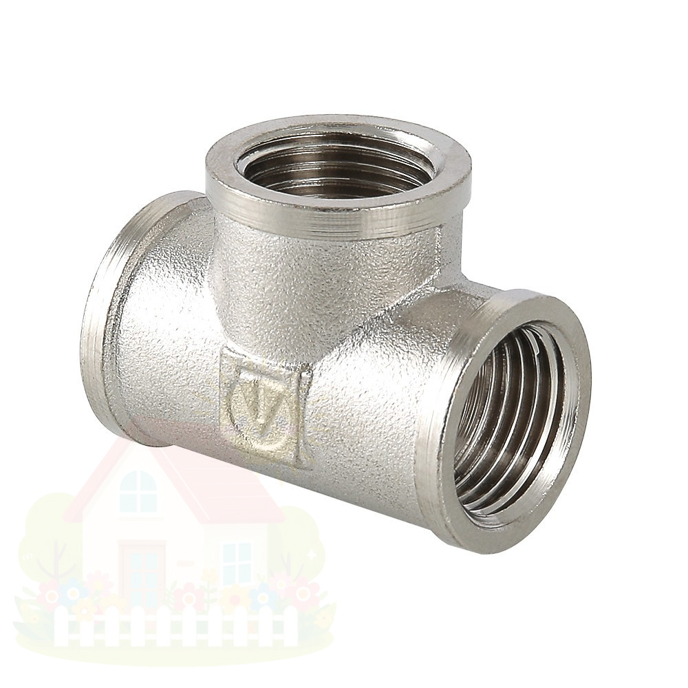 Купить Тройник равнопроходной Valtec с ВР резьбой 2" мм арт.VTr.130.N.0009 — фото товара в каталоге
