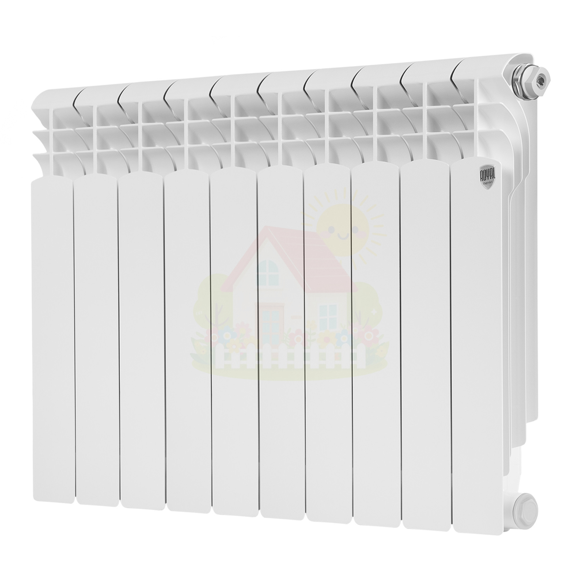 Инженерная сантехника Биметаллический радиатор Royal Thermo Monoblock B 2.0 500 (10 секций) — детальное фото