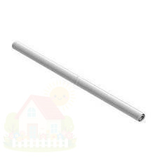 Купить Элемент дымохода конденсационный труба 2000 мм DN60/100 м/п PP-FE Stout — фото товара в каталоге