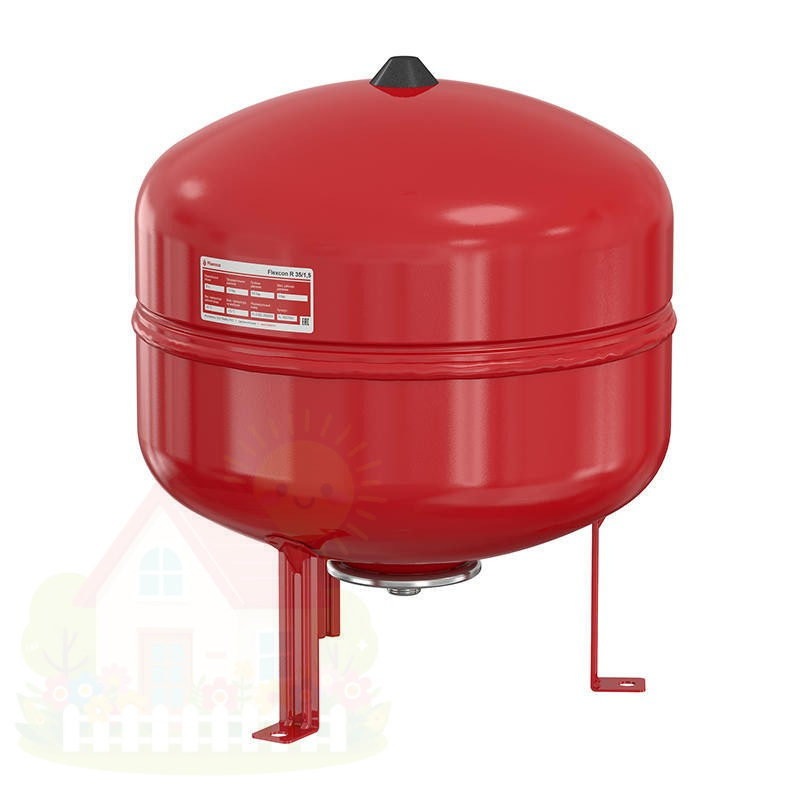 Купить Расширительный бак Flamco Flexcon R для теплоснабжения и холодоснабжения (35 л) — фото товара в каталоге