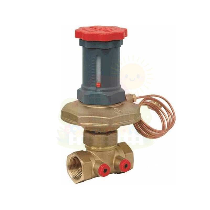 Инженерная сантехника Балансировочный клапан Giacomini R206B 15х1/2" ВР/ВР с регулятором дифференциального давления — детальное фото