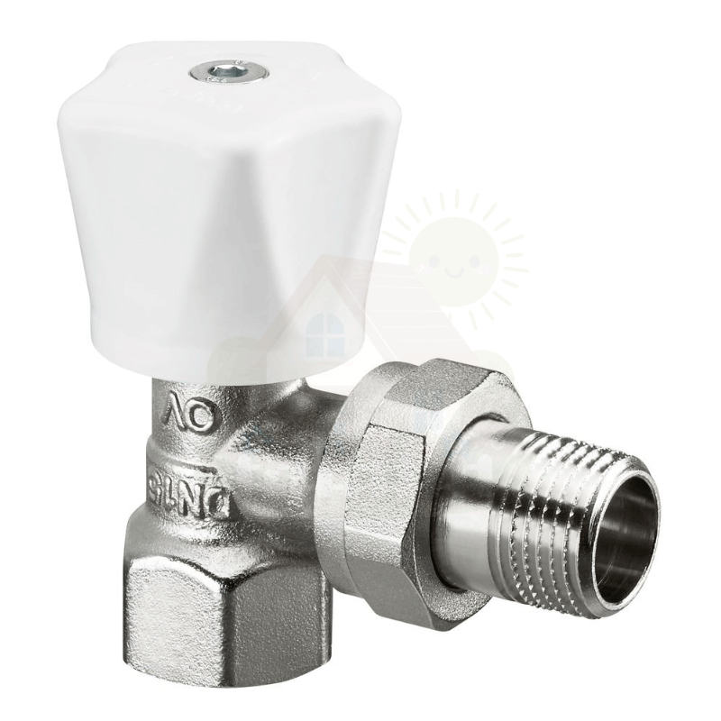 Инженерная сантехника Кран для радиатора ручной угловой OVENTROP HR 1/2" арт.1190504 — детальное фото