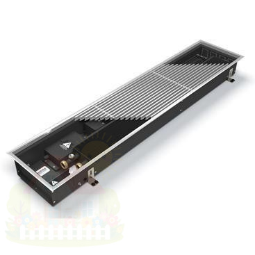Купить Внутрипольный конвектор с принудительной конвекцией Varmann Qtherm 370.150.3000 — фото товара в каталоге