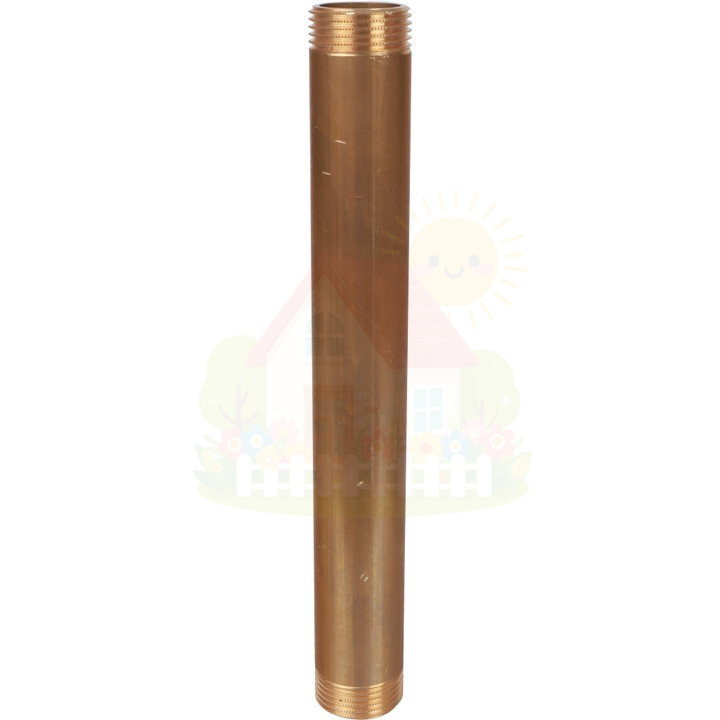 Инженерная сантехника Удлинитель латунный резьбовой Stout - 1" НР-НР длина 200 мм — детальное фото