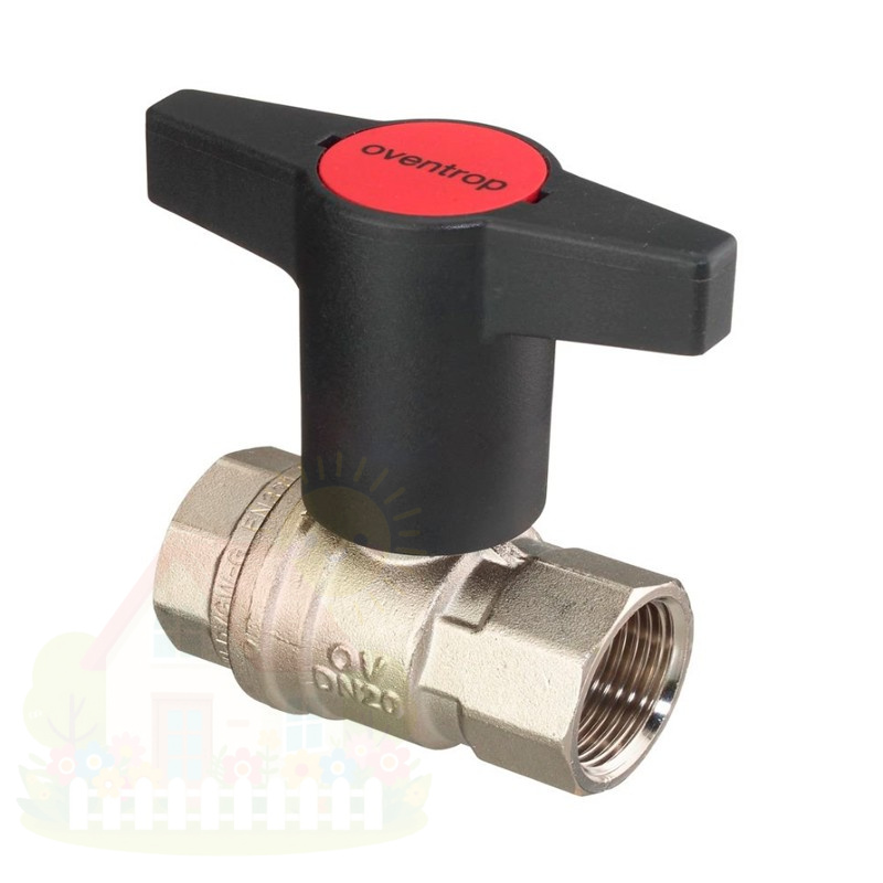 Купить Кран шаровый Oventrop Optibal 1"1/4 BР/BР c высокой Т-ручкой (арт.1077110) — фото товара в каталоге