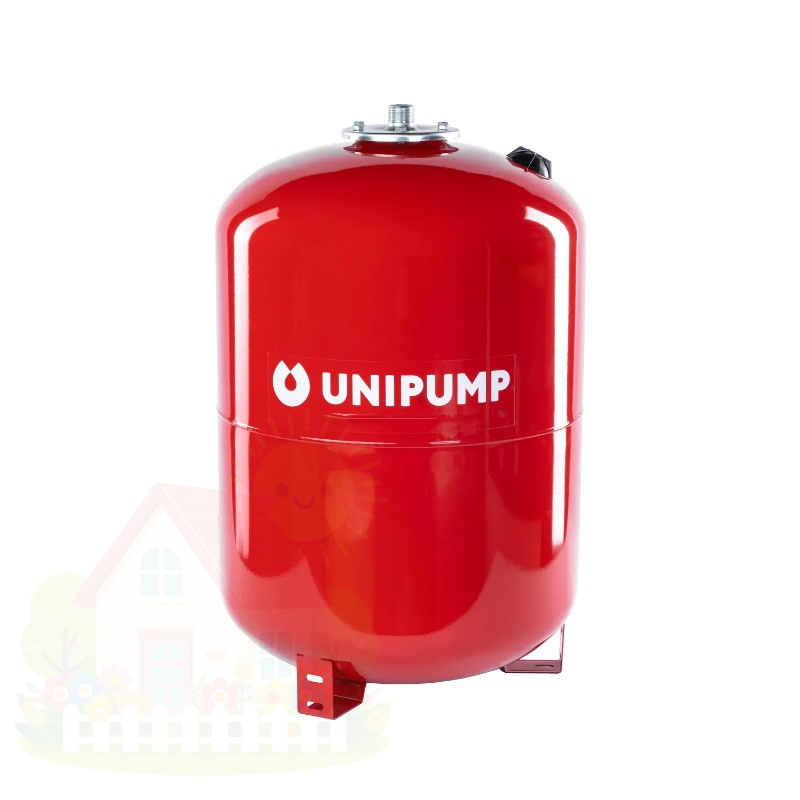 Купить Расширительный бак вертикальный РВ 100 литров (БЭЗ) UNIPUMP, с креплением — фото товара в каталоге