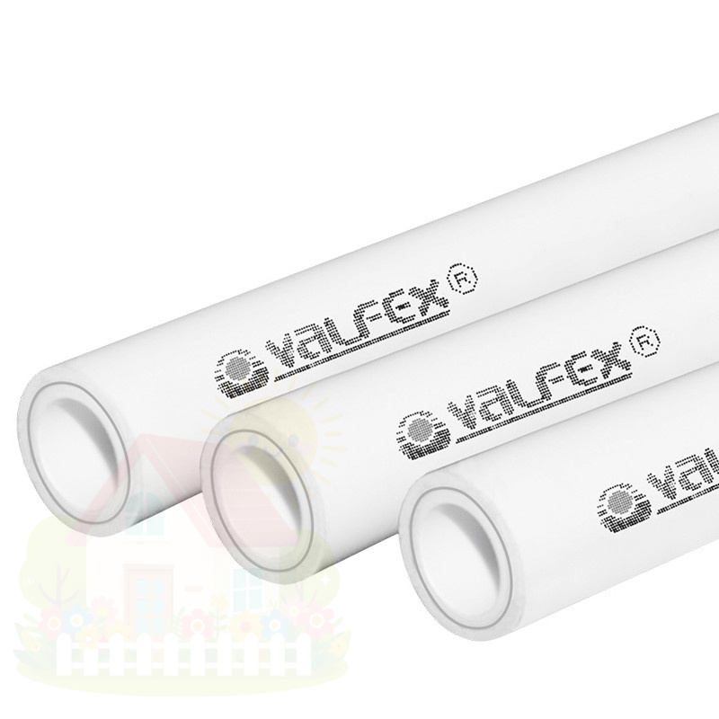 Купить Труба армированная алюминием полипропиленовая Valfex SDR 6 PN25 75х12.5мм 4 метра — фото товара в каталоге