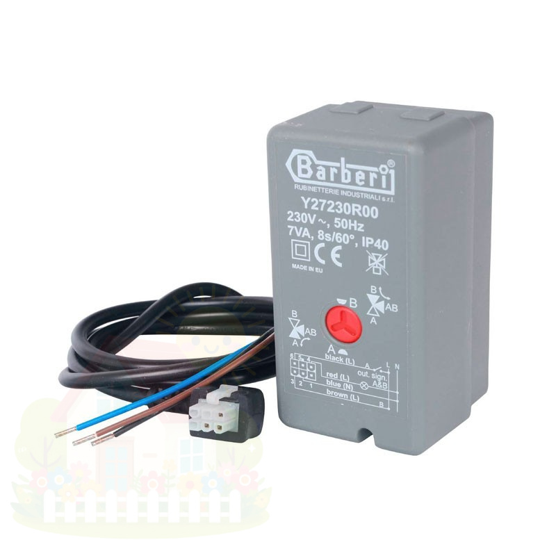 Купить Сервопривод для 3-х ходовых клапанов Stout SVM-0071-230008 8 сек/60° — фото товара в каталоге