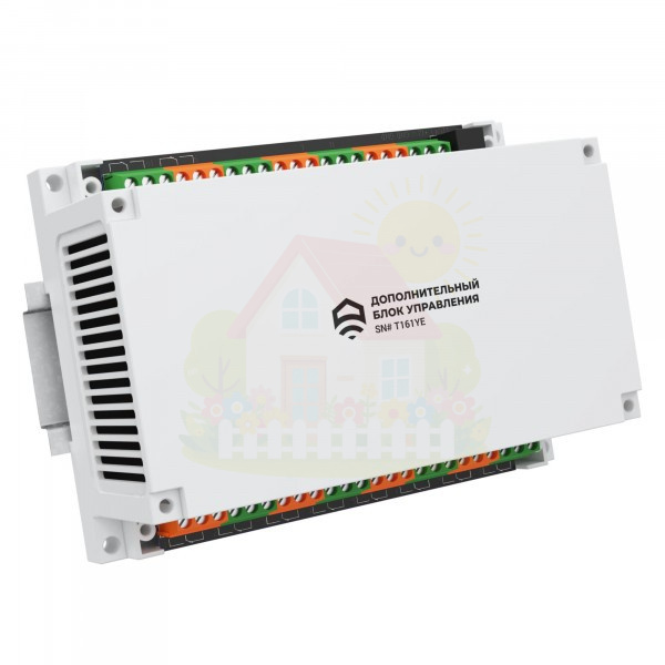 Инженерная сантехника Блок расширения Ectocontrol на 10 реле 12А RS-485 ES-REMB-10 — детальное фото