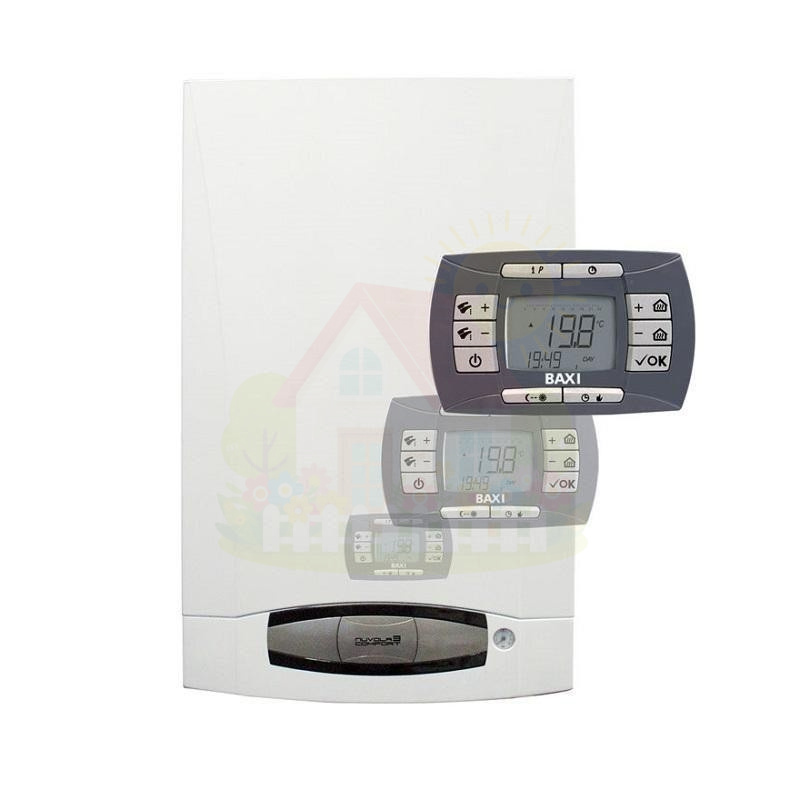 Инженерная сантехника Настенный котел с бойлером Baxi NUVOLA-3 Comfort 280 Fi — детальное фото