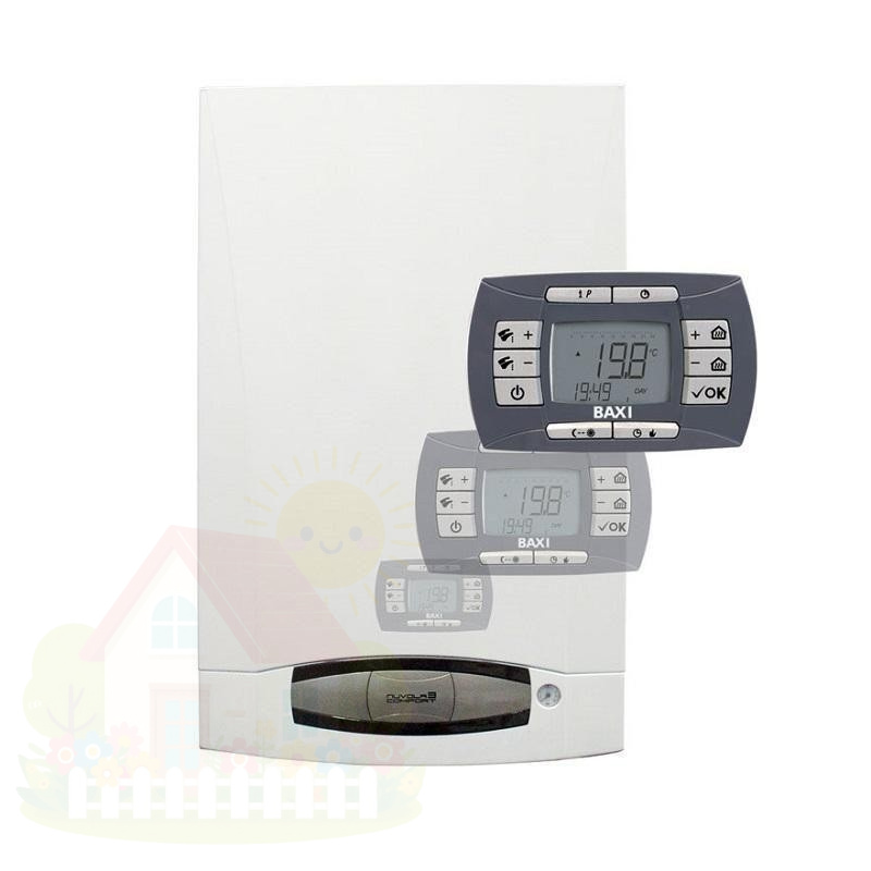 Купить Настенный котел с бойлером Baxi NUVOLA-3 Comfort 240 i — фото товара в каталоге